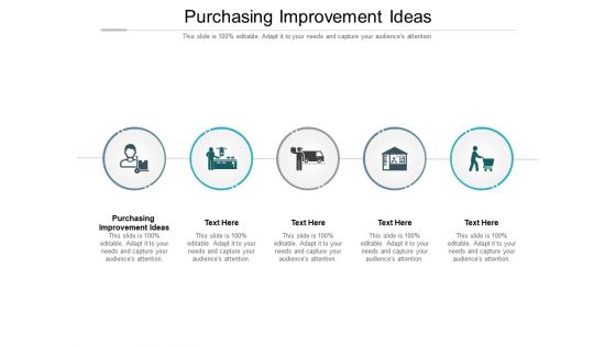 Purchasing Improvement Ideas Ppt PowerPoint Presentation Portfolio Outline Cpb Pdf