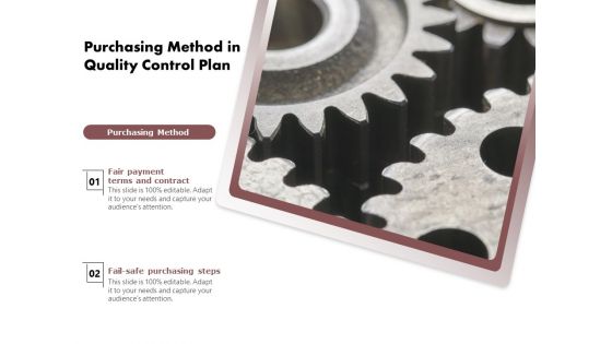 Purchasing Method In Quality Control Plan Ppt PowerPoint Presentation File Portfolio PDF Purchasing Method In Quality Control Plan Ppt PowerPoint Presentation File Portfolio PDF