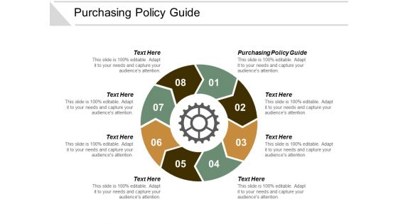 Purchasing Policy Guide Ppt Powerpoint Presentation Slides Guidelines Cpb