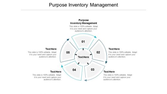 Purpose Inventory Management Ppt PowerPoint Presentation Outline Tips Cpb