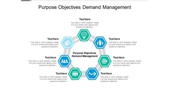 Purpose Objectives Demand Management Ppt PowerPoint Presentation Icon Guide Cpb