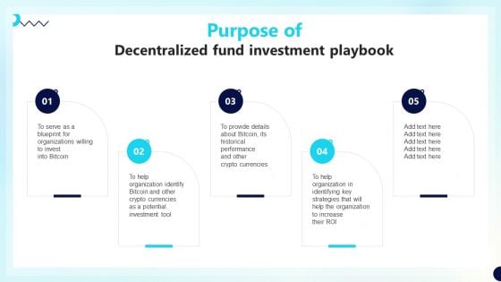 Purpose Of Decentralized Fund Decentralized Fund Investment Playbook Sample PDF