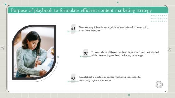 Purpose Of Playbook To Formulate Efficient Content Marketing Strategy Microsoft PDF Purpose Of Playbook To Formulate Efficient Content Marketing Strategy Microsoft PDF