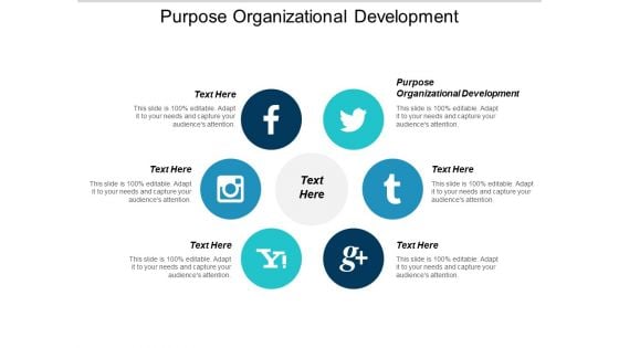 Purpose Organizational Development Ppt PowerPoint Presentation File Templates Cpb