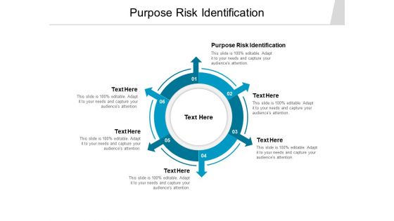 Purpose Risk Identification Ppt PowerPoint Presentation Infographics Visuals Cpb