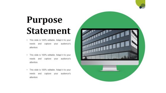 Purpose Statement Ppt PowerPoint Presentation File Model