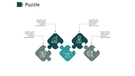 Puzzle Management Marketing Ppt PowerPoint Presentation Show