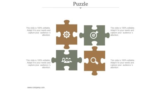 Puzzle Ppt PowerPoint Presentation Designs