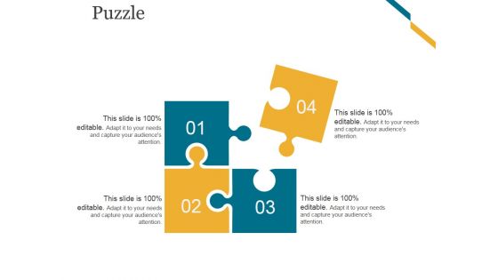 Puzzle Ppt PowerPoint Presentation Ideas Example File