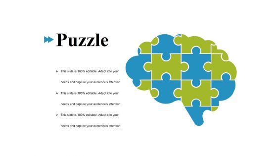 Puzzle Ppt PowerPoint Presentation Ideas Graphics Template