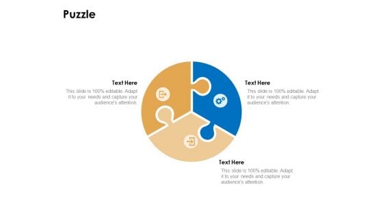 Puzzle Ppt PowerPoint Presentation Infographic Template Brochure