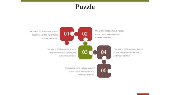 Puzzle Ppt PowerPoint Presentation Infographics Diagrams