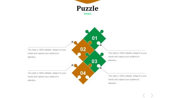 Puzzle Ppt PowerPoint Presentation Infographics Portrait