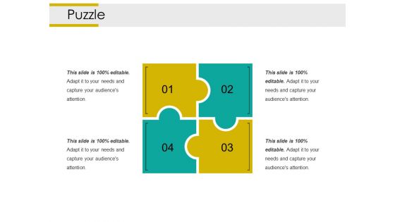 Puzzle Ppt PowerPoint Presentation Infographics Slide Portrait