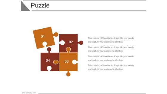 Puzzle Ppt PowerPoint Presentation Infographics Slides