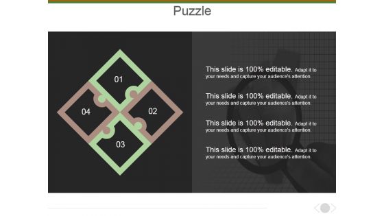 Puzzle Ppt PowerPoint Presentation Inspiration Designs