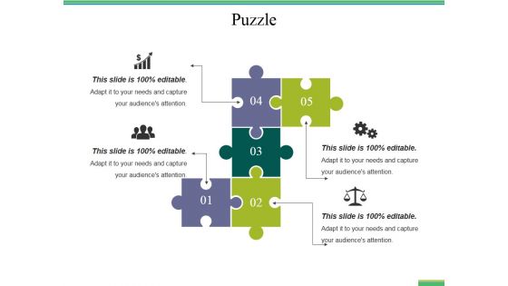 Puzzle Ppt PowerPoint Presentation Inspiration Format