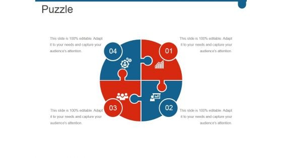 Puzzle Ppt PowerPoint Presentation Layouts Template