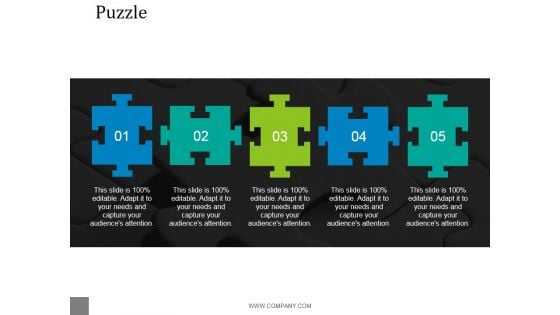 Puzzle Ppt PowerPoint Presentation Model