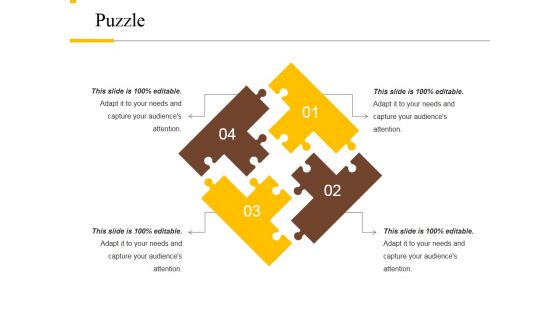 Puzzle Ppt PowerPoint Presentation Model Summary