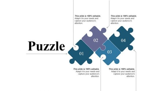 Puzzle Ppt PowerPoint Presentation Portfolio Graphics Template