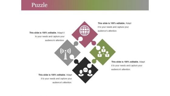 Puzzle Ppt PowerPoint Presentation Portfolio Maker