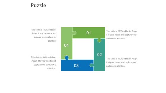 Puzzle Ppt PowerPoint Presentation Portfolio Master Slide