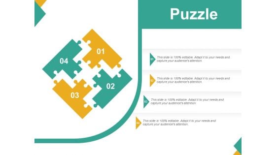 Puzzle Ppt PowerPoint Presentation Professional Gallery