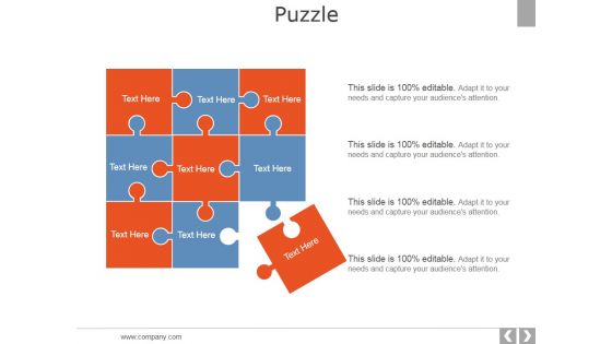 Puzzle Ppt PowerPoint Presentation Slides Demonstration