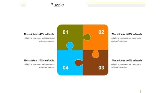 Puzzle Ppt PowerPoint Presentation Slides Master Slide