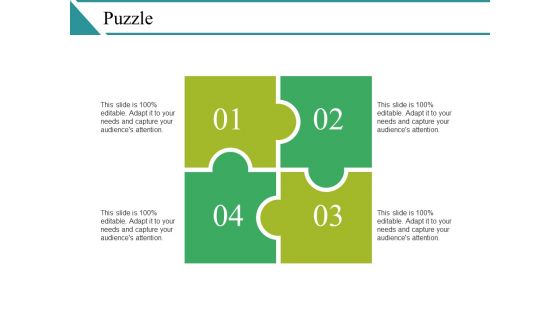 Puzzle Ppt PowerPoint Presentation Slides Show