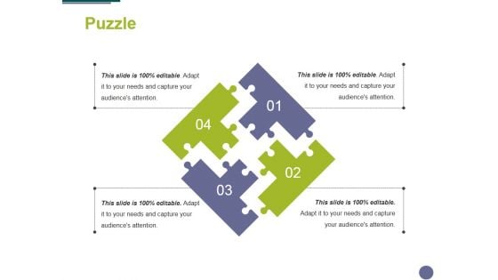 Puzzle Ppt PowerPoint Presentation Styles Example