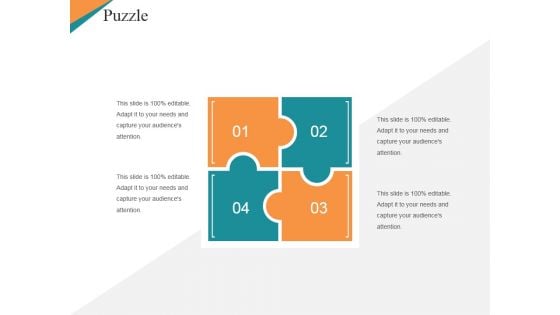 Puzzle Ppt PowerPoint Presentation Summary Examples