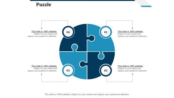 Puzzle Ppt PowerPoint Presentation Summary Format