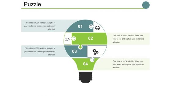 Puzzle Ppt PowerPoint Presentation Summary Guidelines