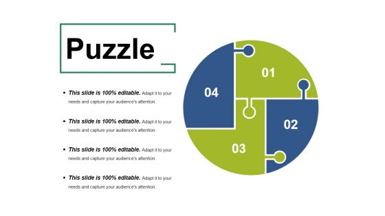 Puzzle Ppt PowerPoint Presentation Summary Objects