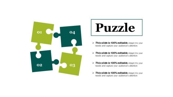 Puzzle Ppt PowerPoint Presentation Summary Structure