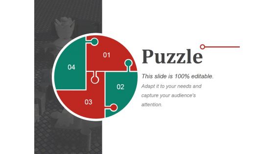 Puzzle Ppt PowerPoint Presentation Visual Aids Gallery