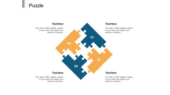 Puzzle Problem Solution Ppt PowerPoint Presentation Gallery Maker