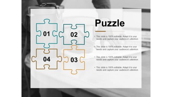 Puzzle Problem Solution Ppt Powerpoint Presentation Model Template
