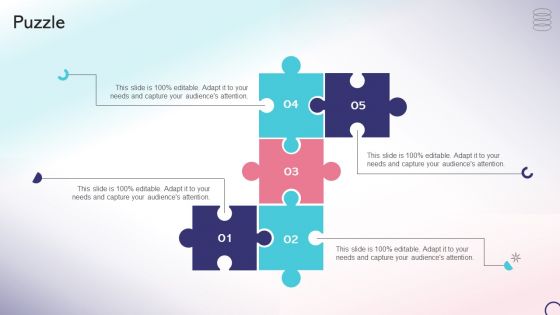 Puzzle Strategic Playbook For Internal Sales Advancement Summary PDF