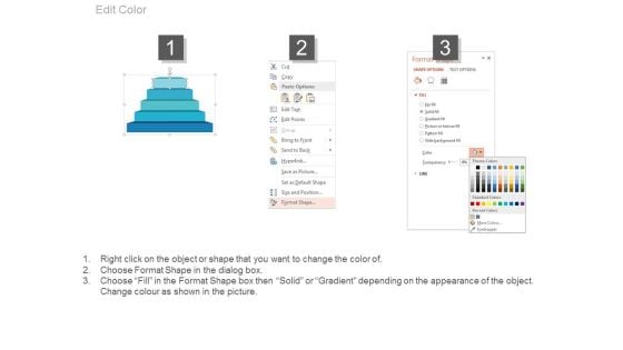 Pyramid Chart With Business Icons Powerpoint Slides