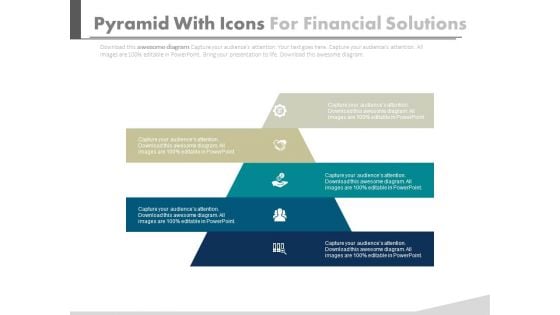 Pyramid For Financial Accounting Information Powerpoint Slides