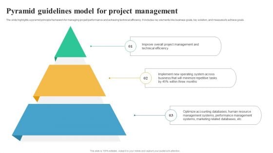 Pyramid Guidelines Model For Project Management Summary PDF
