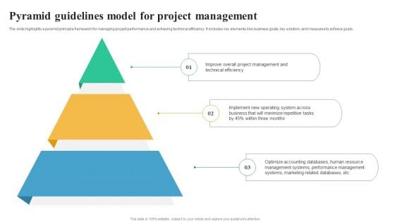 Pyramid Guidelines Model For Project Management Summary PDF Pyramid Guidelines Model For Project Management Summary PDF