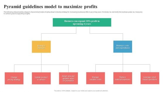 Pyramid Guidelines Model To Maximize Profits Guidelines PDF