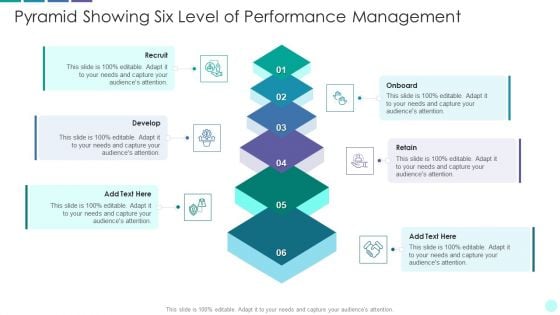 Pyramid Showing Six Level Of Performance Management Slide2 Introduction PDF