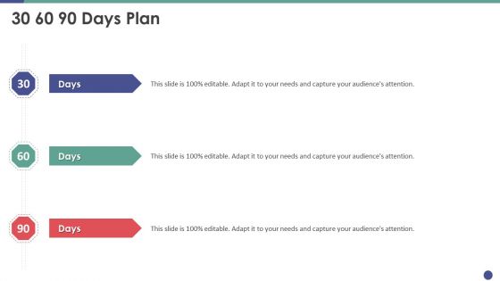 QC Engineering 30 60 90 Days Plan Ppt Slides Icon PDF