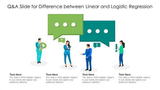 Q And A Slide For Difference Between Linear And Logistic Regression Ppt PowerPoint Presentation Gallery Structure PDF Q And A Slide For Difference Between Linear And Logistic Regression Ppt PowerPoint Presentation Gallery Structure PDF