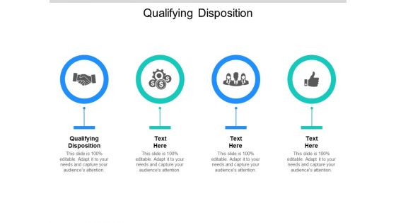 Qualifying Disposition Ppt PowerPoint Presentation Infographic Template Themes Cpb Pdf